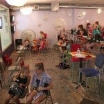 Room for waiting children to play